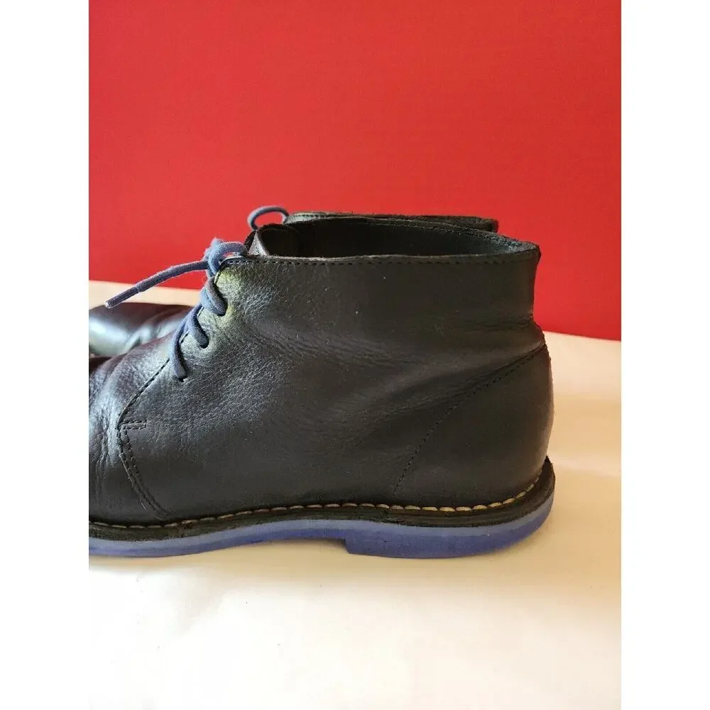 Cole Haan Men's 8 M Black Soft Leather Ankle Boots Dress Casual Shoes